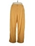 Unbranded 100% Polyester Solid Yellow Casual Pants Size 1X - photo 2