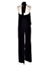 Halston Solid Black Jumpsuit Size 8 - photo 2