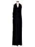 Halston Solid Black Jumpsuit Size 8 - photo 1