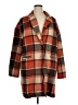 Zeagoo 100% Polyester Plaid Orange Coat Size XL - photo 1