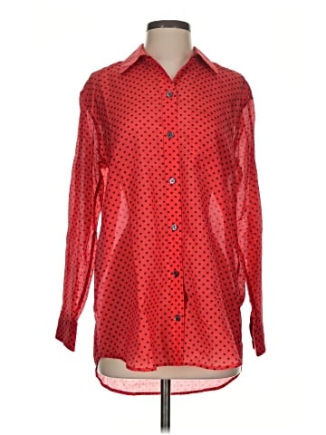Equipment Long Sleeve Blouse (view 1)