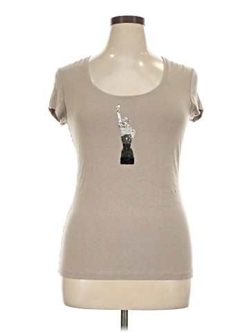 New York & Company Sleeveless T-Shirt (view 1)