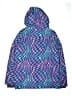 Lands' End 100% Polyester Argyle Purple Snow Jacket Size 14 - 16 Husky - photo 2