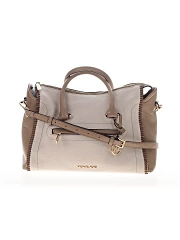 MICHAEL Michael Kors Leather Satchel (view 1)