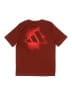 Adidas 100% Polyester Red Active T-Shirt Size 14 - 16 - photo 2
