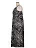 En Focus Animal Print Silver Casual Dress Size 16 - photo 5