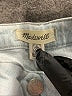 Madewell Stripes Blue Jeans Size 26 waist - photo 4