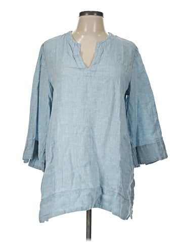 Lands' End 3/4 Sleeve Blouse (view 1)