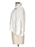 Zara Ivory 3/4 Sleeve Button-Down Shirt Size L - photo 5