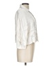 Zara Ivory 3/4 Sleeve Button-Down Shirt Size L - photo 4