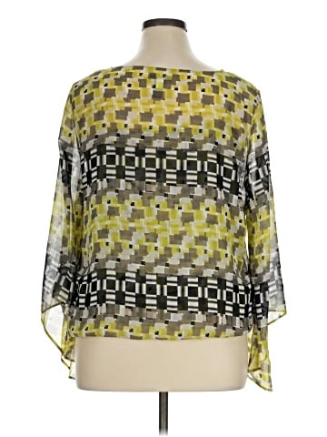 Alfani 3/4 Sleeve Blouse (view 2)