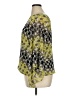 Alfani 100% Polyester Green 3/4 Sleeve Blouse Size XL - photo 5