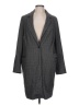 Adrianna Papell Houndstooth Gray Coat Size L - photo 1