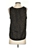Banana Republic 100% Polyester Animal Print Black Sleeveless Blouse Size S - photo 2