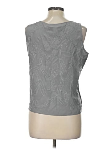 Jones New York Sleeveless Silk Top (view 2)