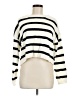 Unbranded 100% Polyester Stripes Ivory Pullover Sweater Size M - photo 1