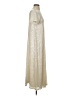 Rosetta Getty Metallic Ivory Casual Dress Size S - photo 4
