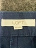 Ann Taylor LOFT Solid Blue Shorts Size 10 - photo 3