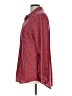 Liz Claiborne 100% Polyester Polka Dots Red Long Sleeve Blouse Size L - photo 5
