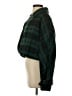 Chicwish Plaid Green Jacket Size S - photo 5
