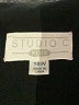 Studio C 100% Polyester Solid Black Casual Dress Size L - photo 7