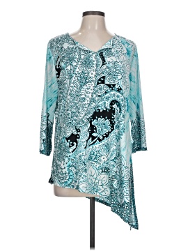 Easywear By Chico's 3/4 Sleeve Blouse