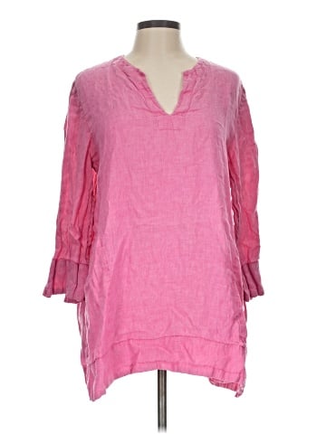 Lands' End 3/4 Sleeve Blouse (view 1)