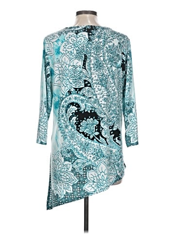 Easywear by Chico's 3/4 Sleeve Blouse (view 2)