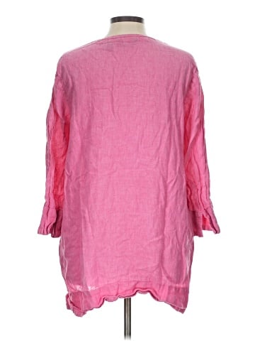 Lands' End 3/4 Sleeve Blouse (view 2)