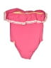 J.Crew Hearts Pink One Piece Swimsuit Size 14 - photo 2