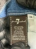 7 For All Mankind Blue Jeans Size 24 waist - photo 7