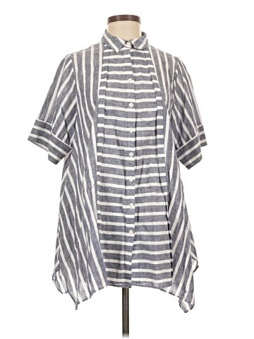 Shegul Short Sleeve Button-Down Shirt (view 1)