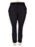 Nine West Solid Black Active Pants Size 18w - photo 1