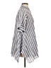 Shegul Stripes Gray Short Sleeve Button-Down Shirt Size XS - photo 4