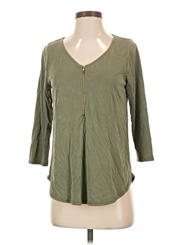 Green Envelope 3/4 Sleeve T-Shirt (view 1)