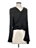 Banana Republic 100% Polyester Black Long Sleeve Blouse Size S - photo 1