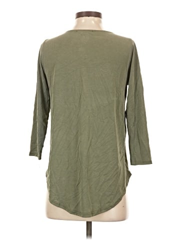 Green Envelope 3/4 Sleeve T-Shirt (view 2)