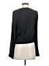 Banana Republic 100% Polyester Black Long Sleeve Blouse Size S - photo 2