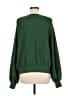 Free People Solid Green Pullover Sweater Size M - photo 2