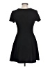Forever 21 Solid Black Casual Dress Size L - photo 2
