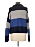 Cliche Color Block Blue Turtleneck Sweater Size L - photo 2