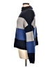 Cliche Color Block Blue Turtleneck Sweater Size L - photo 5