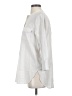 Theory Ivory 3/4 Sleeve Button-Down Shirt Size S - photo 5