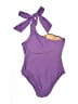 J.Crew Purple One Piece Swimsuit Size 14 - photo 2