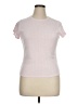 Free Assembly Pink Short Sleeve Top Size XL - photo 1