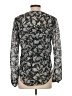 Veronica Beard 100% Silk Black Long Sleeve Silk Top Size 2 - photo 2