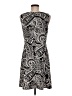 AB Studio Paisley Black Cocktail Dress Size M - photo 2