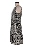 AB Studio Paisley Black Cocktail Dress Size M - photo 5