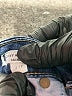 Madewell Chevron-herringbone Blue Jeans Size 27 waist - photo 7
