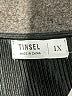 Tinsel 100% Polyester Black Long Sleeve Blouse Size 1X - photo 7